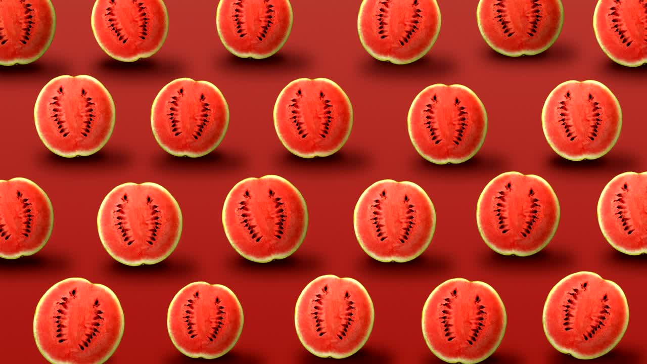 de fondo de sandía fresca