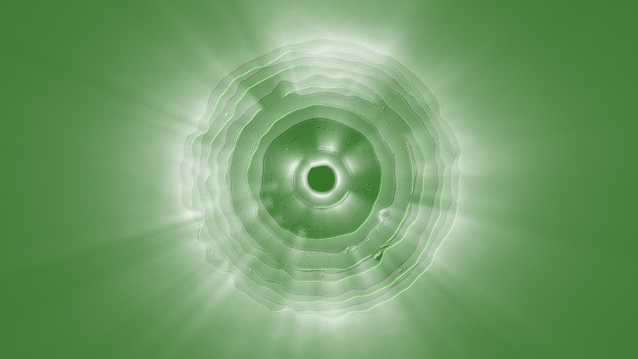 абстрактный круг с цветными лучами света