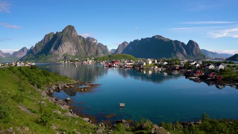 Panorama-Islas-Del-Archipiélago-De-Lofoten