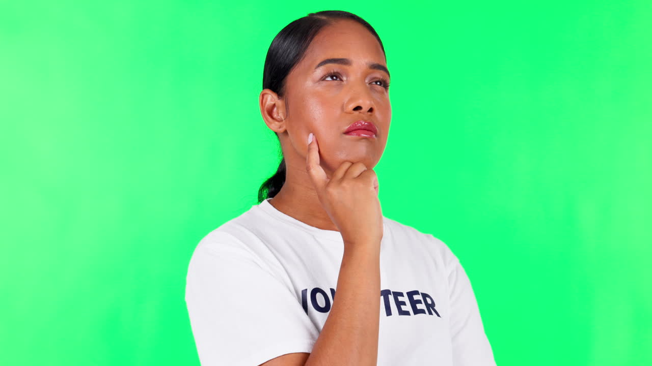 una mujer pensante, planificadora y voluntaria