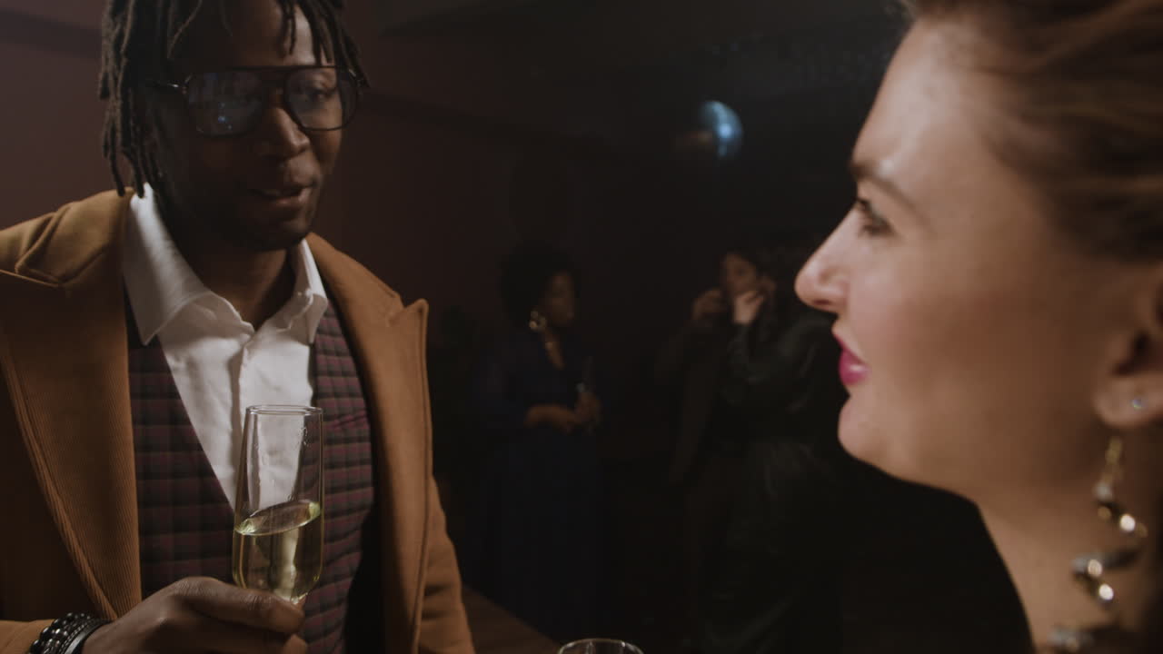 People celebrating at a party