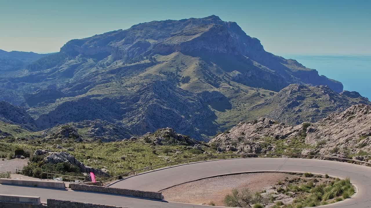 Exploring Mallorca's stunning coastline from an aerial view