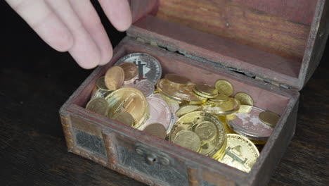 gold and silver coins bitcoin