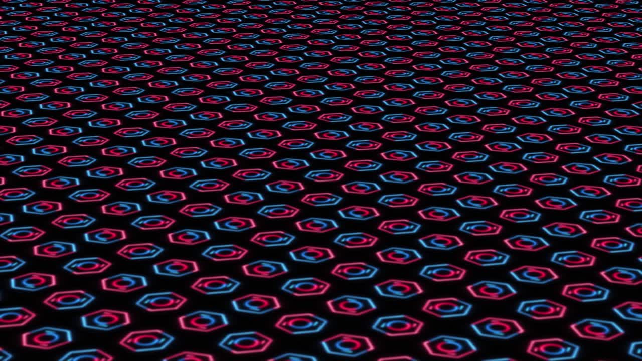 Concept 8-N1 Infinite Abstract Neon Dynamic Background Patterns