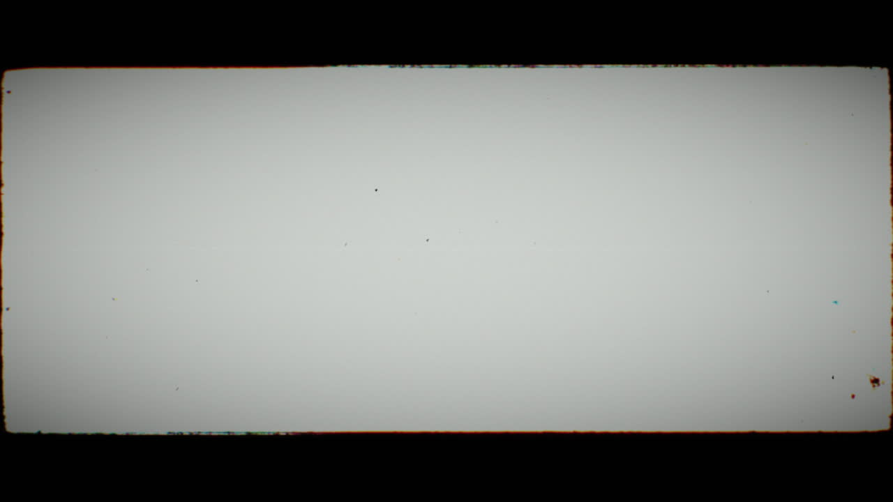 Real 35mm film anamorphic frame  overlay - dirty and old