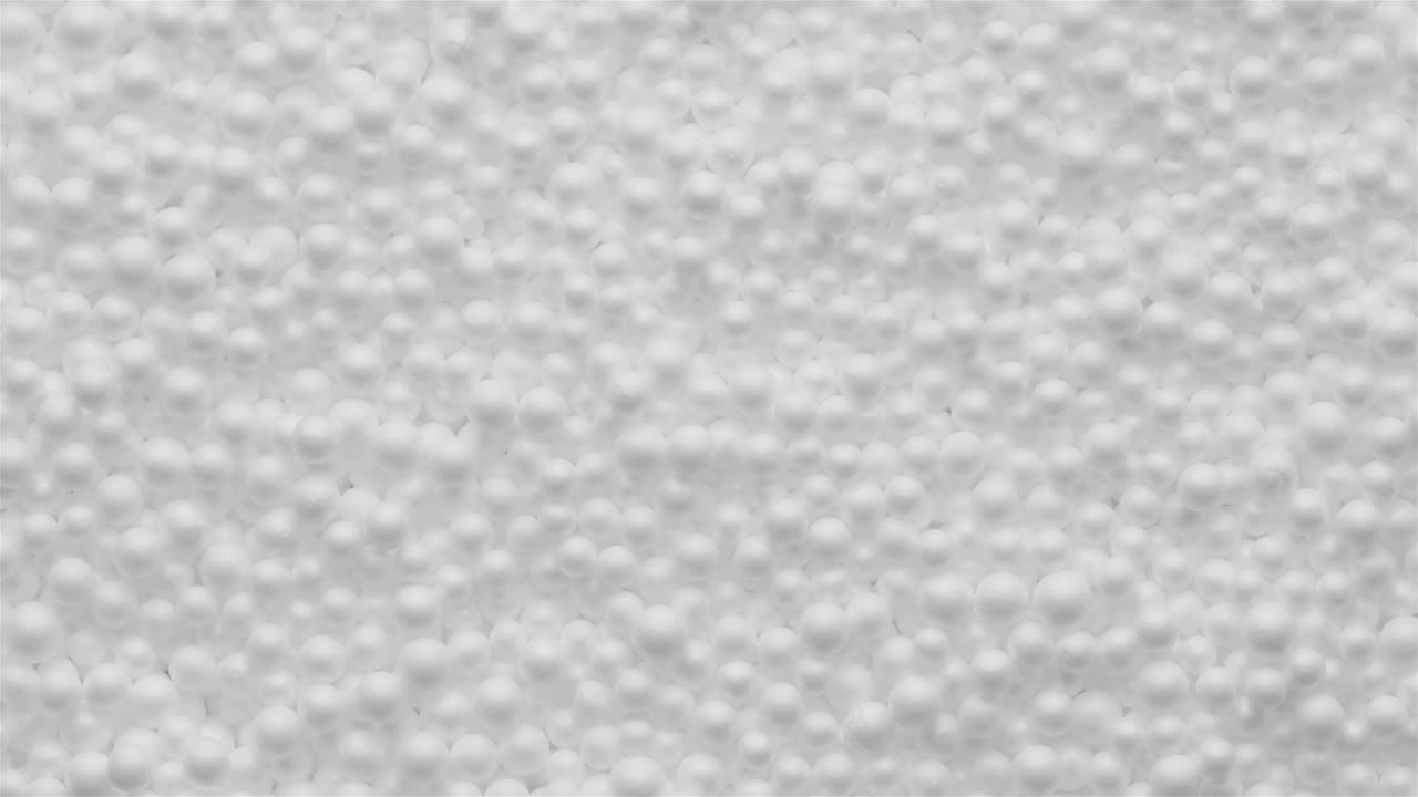 la textura abstracta de las bolas blancas de las olas.