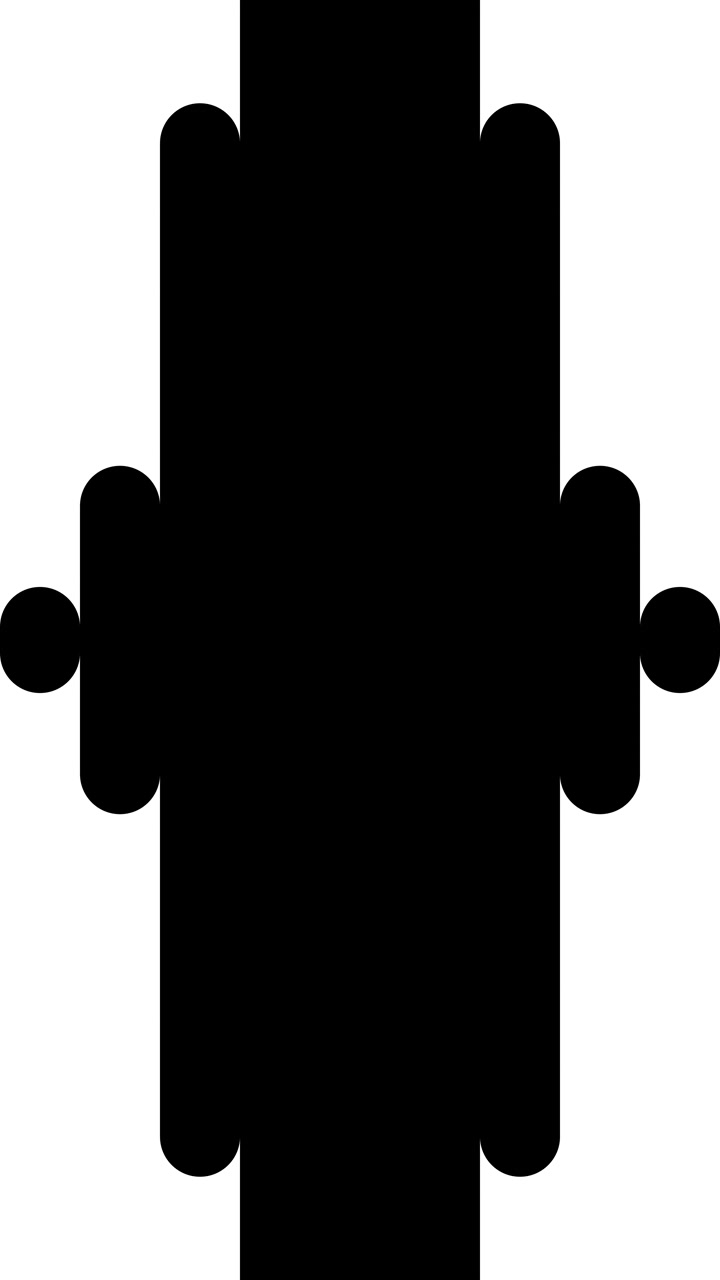 Abstract Animated Loading Graphic with Expanding Circles