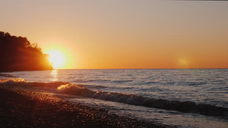 Sonnenuntergang-über-Dem-Ontariosee