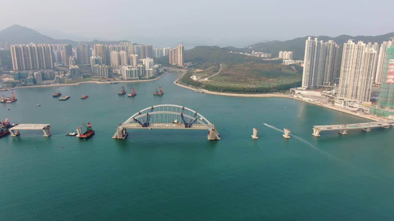 홍콩 크로스 베이 링크 건설 프로젝트, tseung kwan o lam tin 터널과 wan po 도로를 연결하는 이중 2차선 다리, 조감도