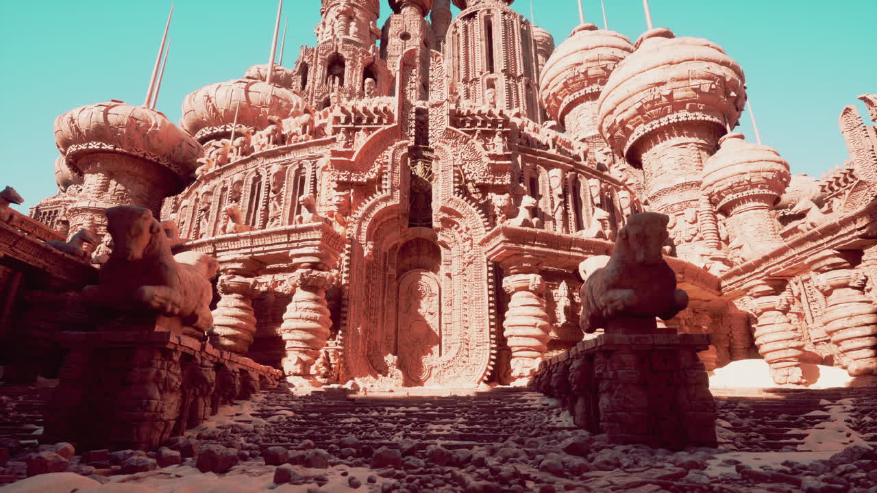 antiguo castillo del desierto