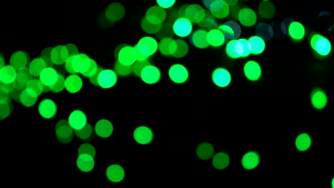 twist green blurring bokeh