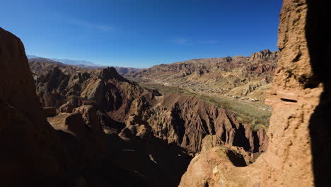 Malerische-Ansicht-Von-Bamyan-Von-Der-Roten-Stadt-In-Afghanistan---Näherung