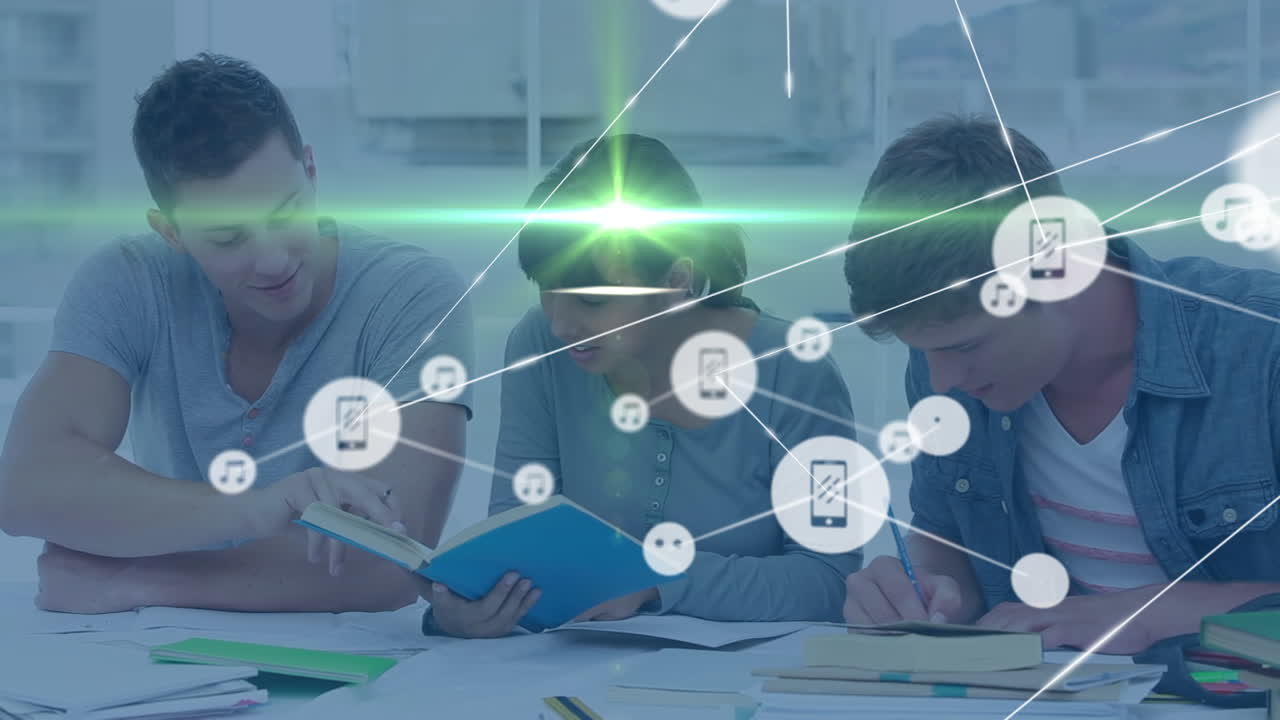 다양한 학생들의 학습에 대한 연결 네트워크의 활성화