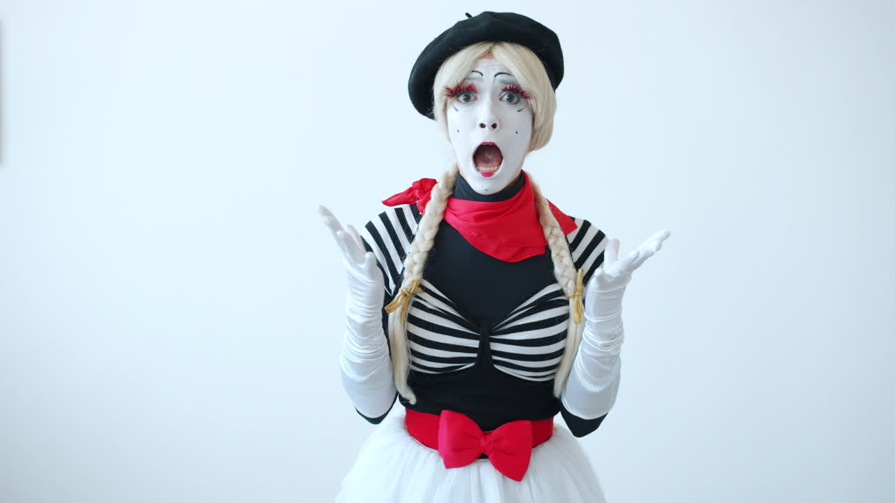 Surprised Mime Artist