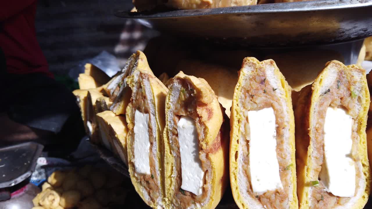 comida popular y famosa de la calle del subcontinente indio