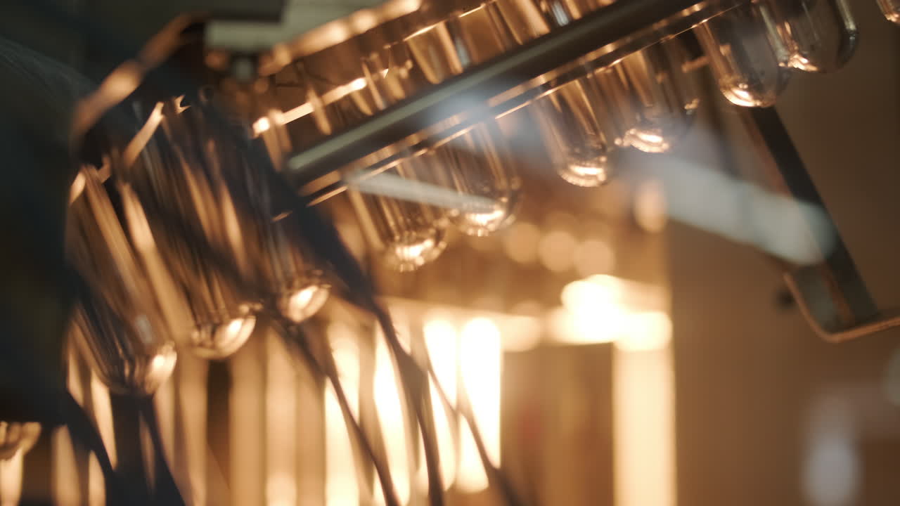 close-up de las máquinas industriales