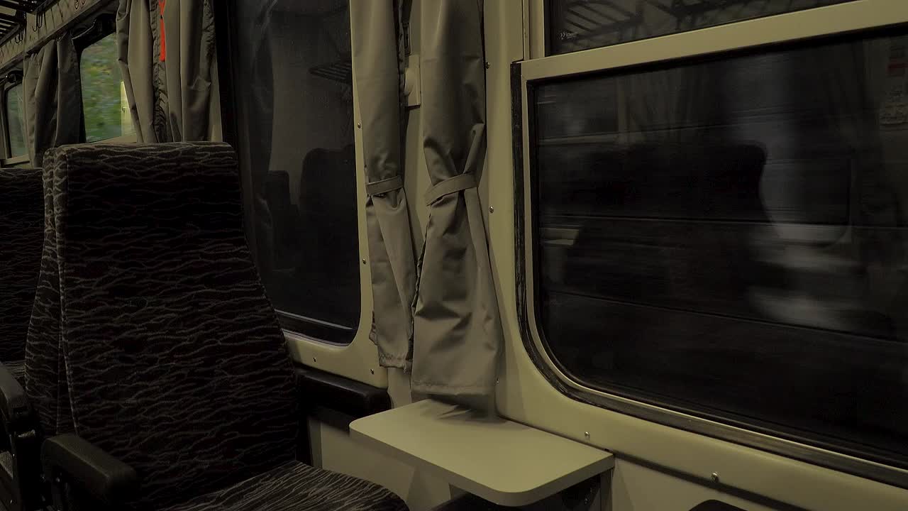 el ferrocarril de vía estrecha de rodope pasa por un túnel en el desfiladero del río chepinska