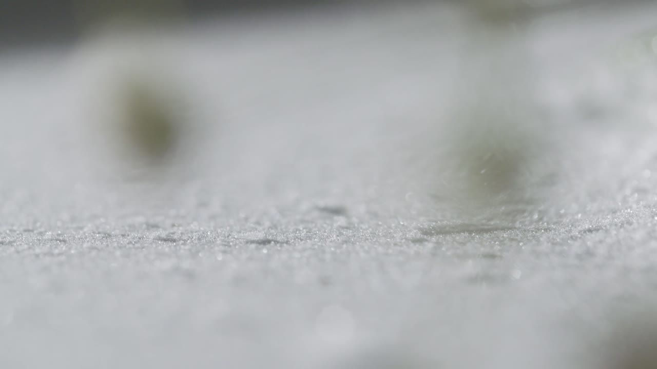 매크로 : 얼음 결정