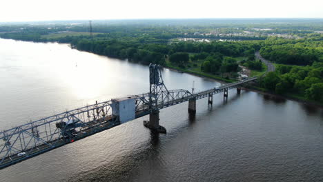 Evening-flight-over-Burlington-Bristol-Bridge