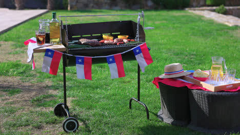 Fiestas-Patrias-Chile-Parrilla-Grill-18-De-Septiembre-Meat-And-Flags