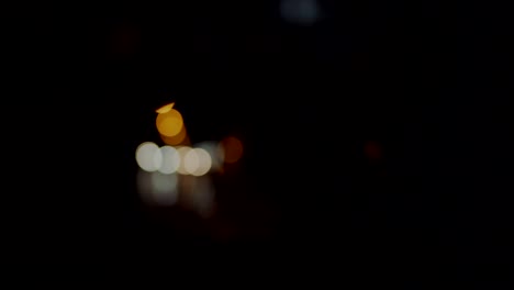 luces de la calle por la noche.