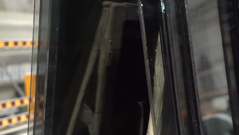 hojas de vidrio templado negro
