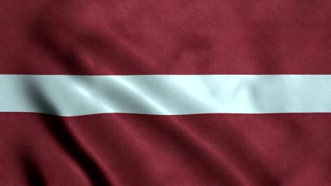 bandera de letonia con un bucle sin costuras de 4k