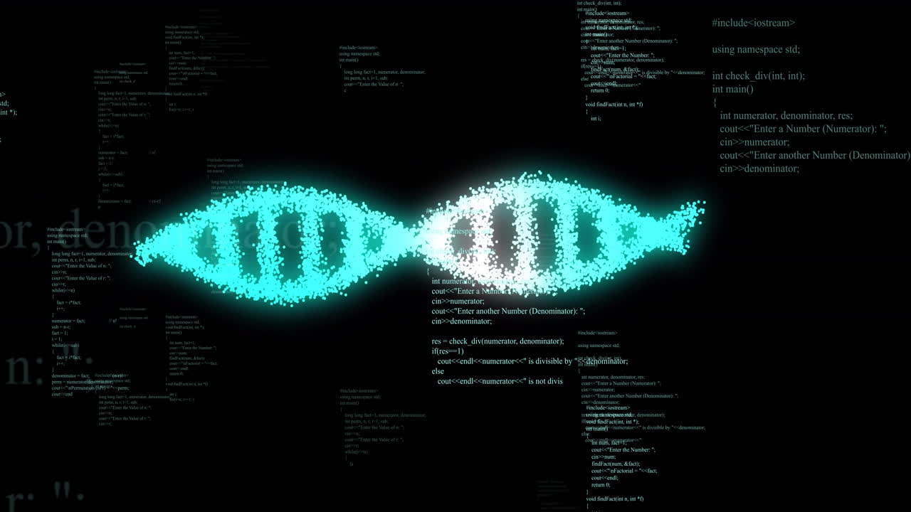 animación de la cadena de adn sobre el procesamiento de datos en fondo negro
