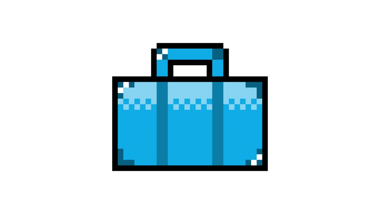 Pixel Art Pop-up Icon Animation with Suit case (2).mov