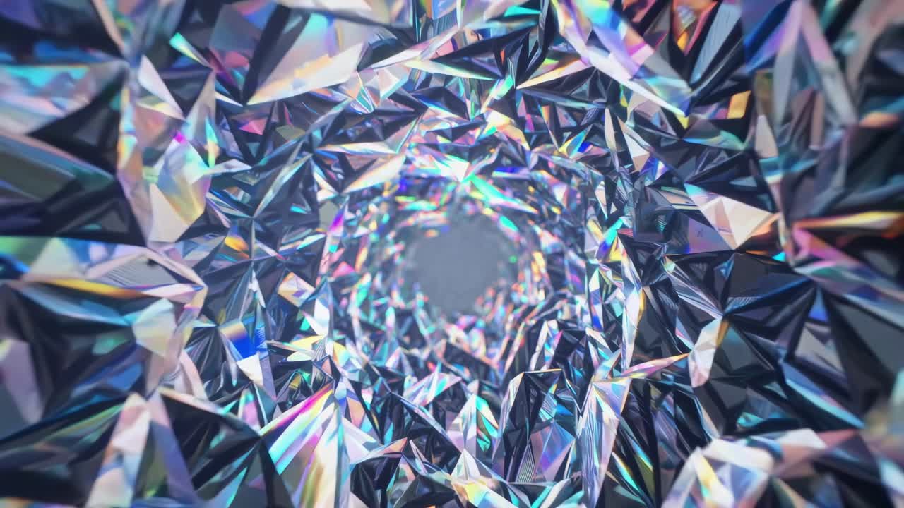 Abstract Geometric Crystal Tunnel