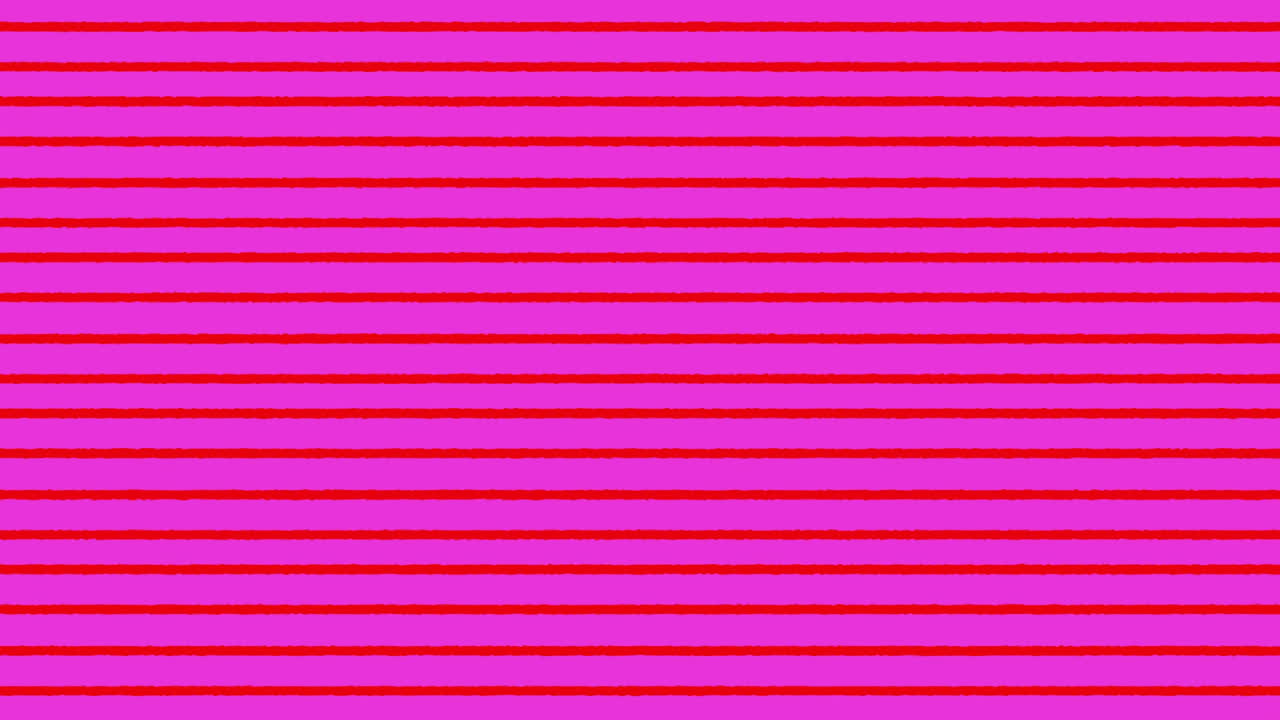 분홍색 배경에 움직이는 은 선의 애니메이션