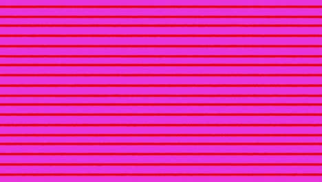 animación de líneas rojas en bucle que se mueven contra un fondo rosa