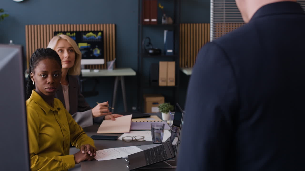 Business Meeting in Office