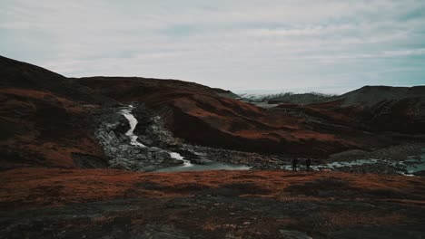 Beautiful-waterfall-at-point-660,-just-outside-Kangerlussuaq