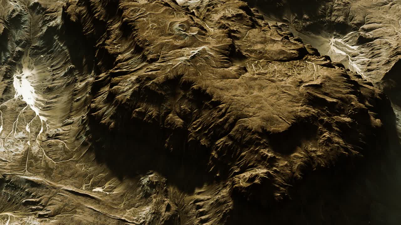 vista del paisaje del planeta alienígena