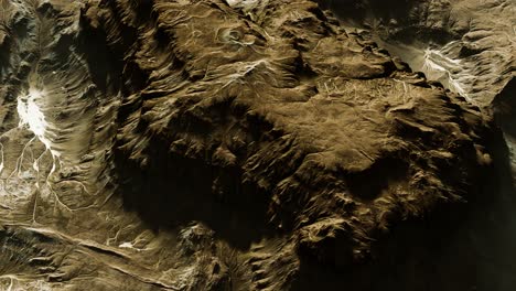 vista del paisaje del planeta alienígena