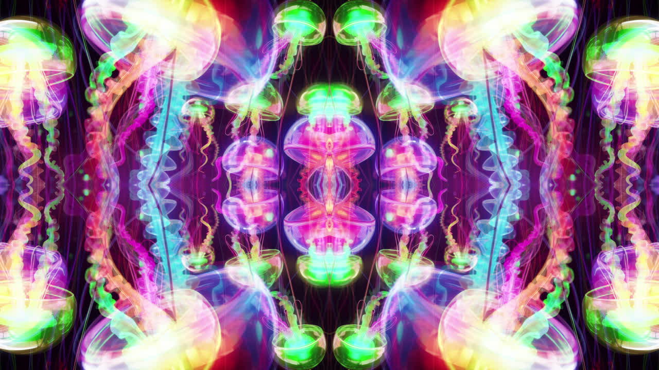 AI clouds and blurred bokeh light