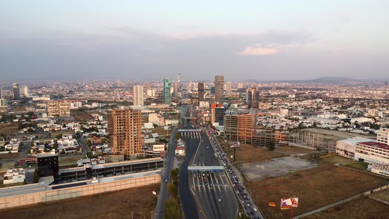 vista aérea avenida atlixcayotl puebla