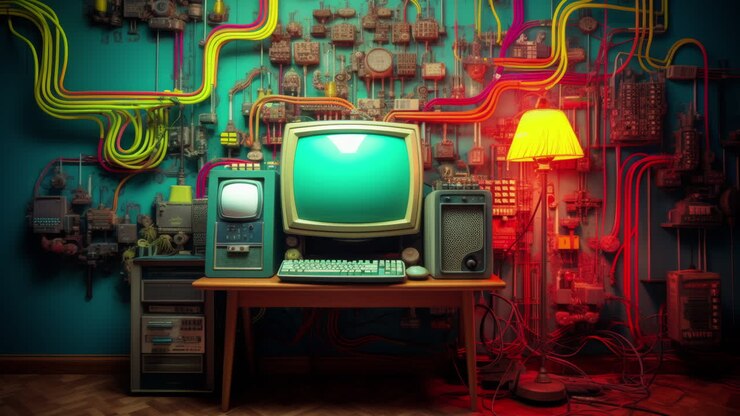 Computersysteme, erstellt mit KI