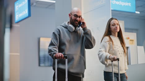 airport travelers