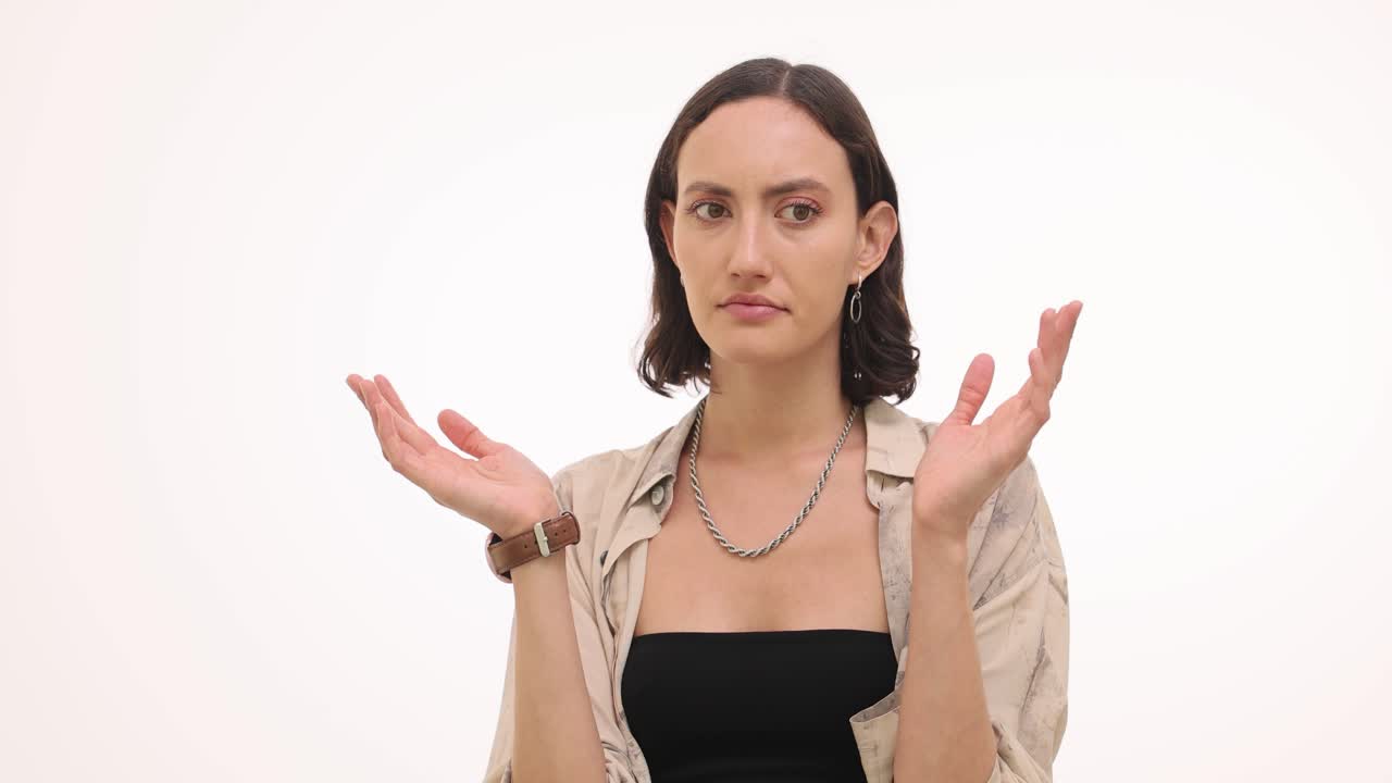 Woman in fashion portrait