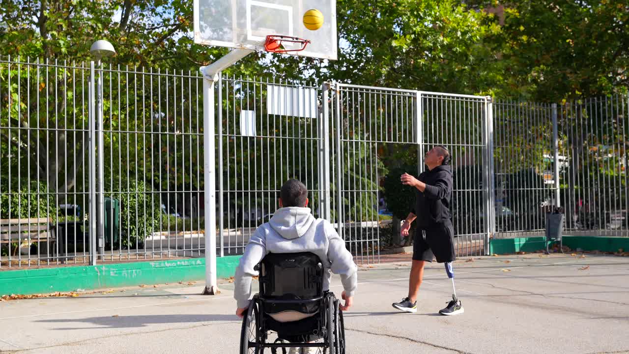 Adaptive Basketball Game