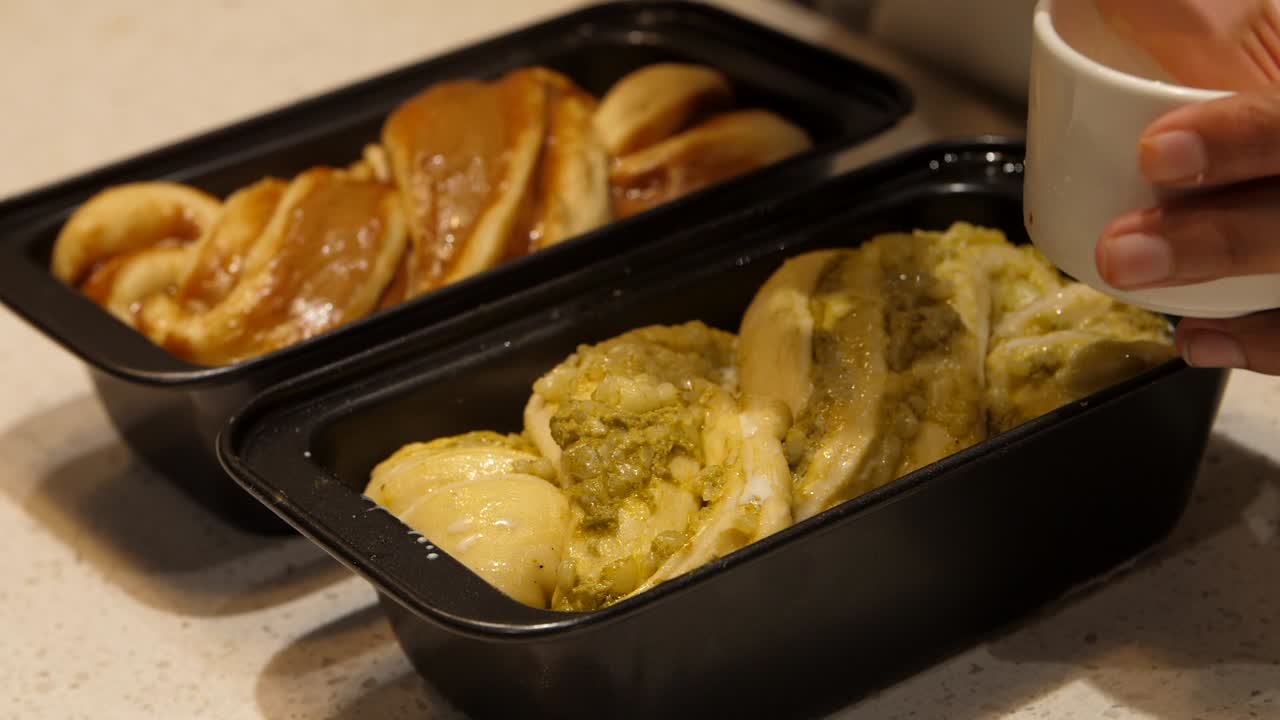 use mantequilla para decorar en babka's