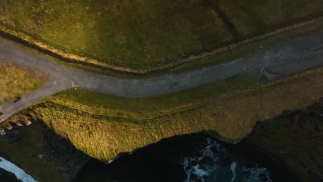 portmagee cliffs, kerry, irland, märz 2022