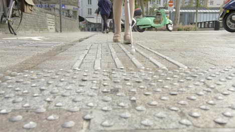 visually impaired guiding lines