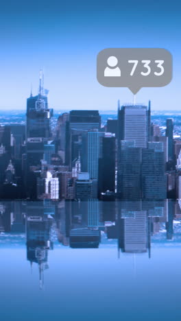 city with followers 4k