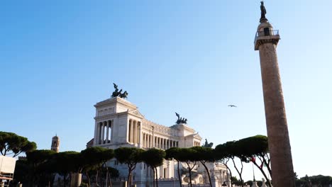 Victor-Emmanuel-Ii-Monumento-Nacional-O-Altar-De-La-Patria,-Roma,-Italia