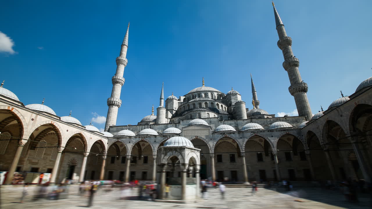 la mezquita azul en estambul, turquía