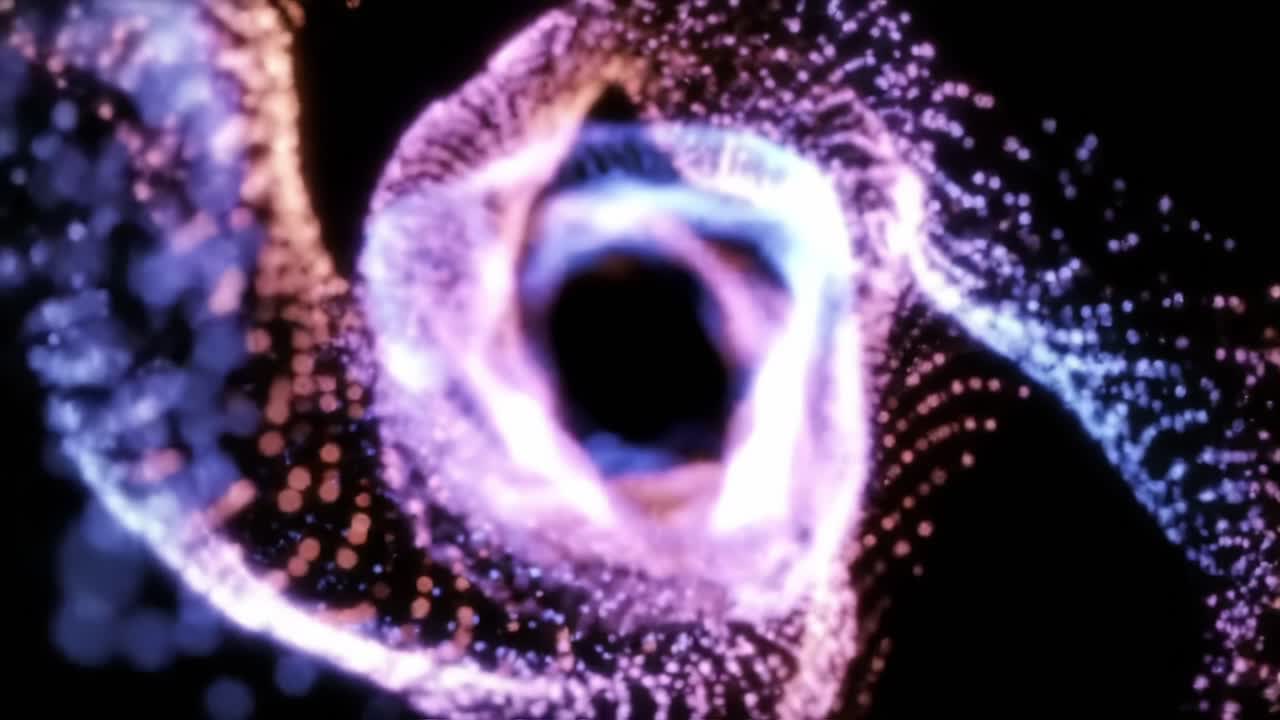 A Mesmerizing Journey Through Abstract Light Patterns and Fluid Motion Captured in Enchanting Visuals That Transcend Ordinary Perception and Ignite the Imagination