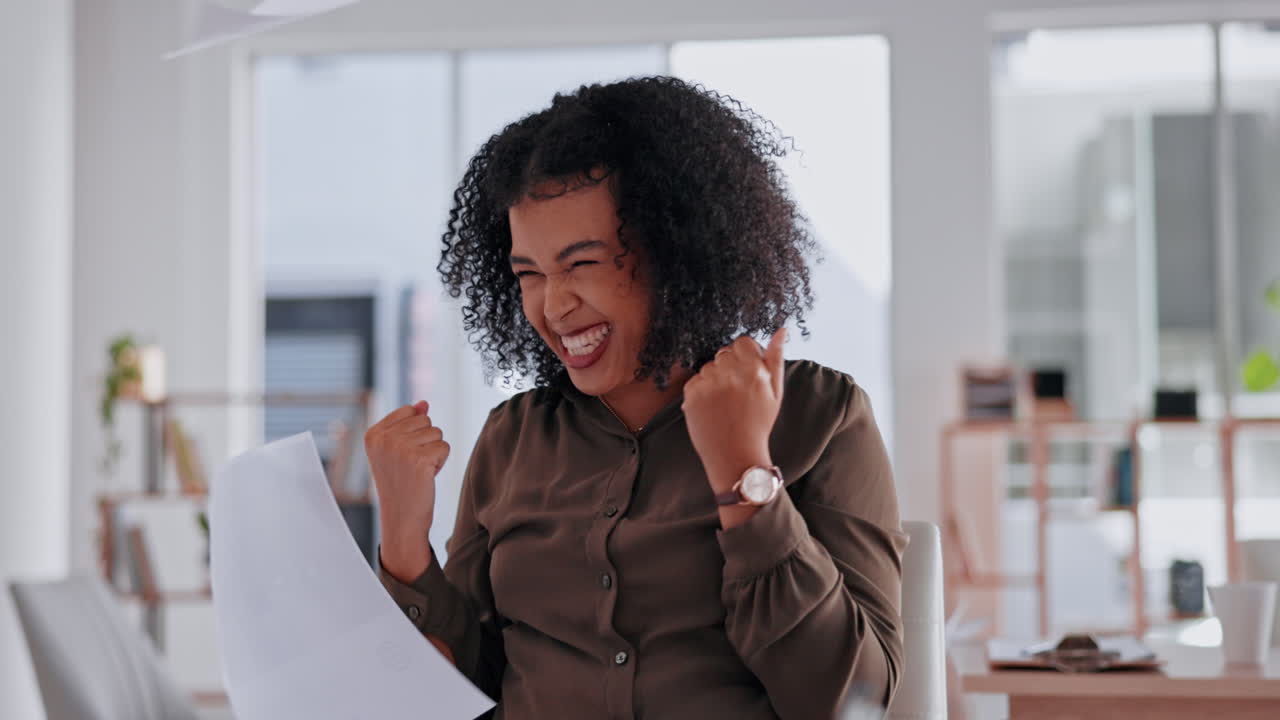 mujer de negocios, celebración